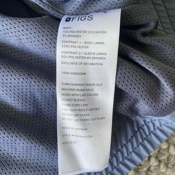 Figs Men Cobaki Scrub Technical Collection Jacket - Picture 9 of 9